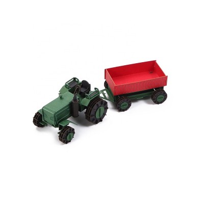 3d paper puzzle tractor toy model cars