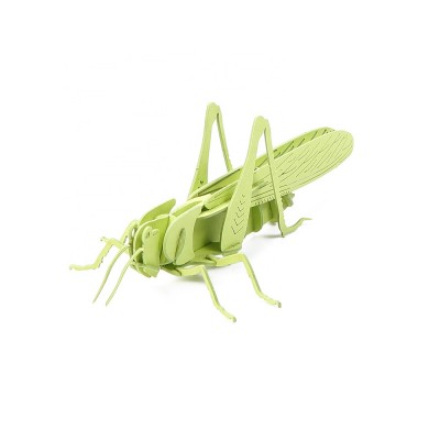 Grasshopper 3d diy paper puzzle insect model